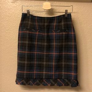 Plaid Mini Skirt